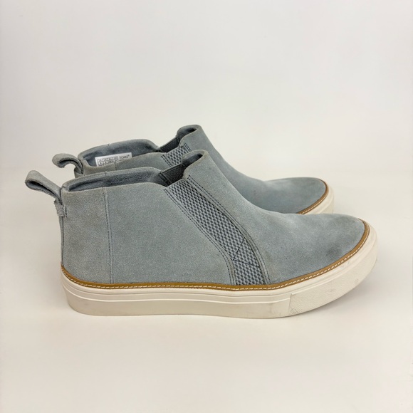 Women's TOMS Bryce Stone‎ Grey Sneaker Ankle Boots Women’s Size 8 - Picture 4 of 13